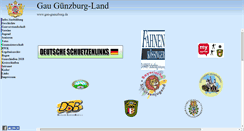 Desktop Screenshot of links.schuetzengau-guenzburg.de